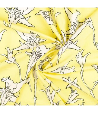 Mira yellow - viscose