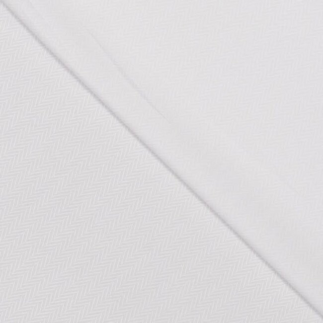 White herringbone - ecovero viscose