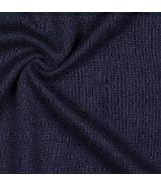 Knitted melange - navy