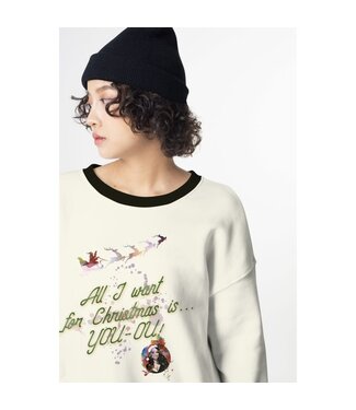 All I want for christmas - sweater paneel