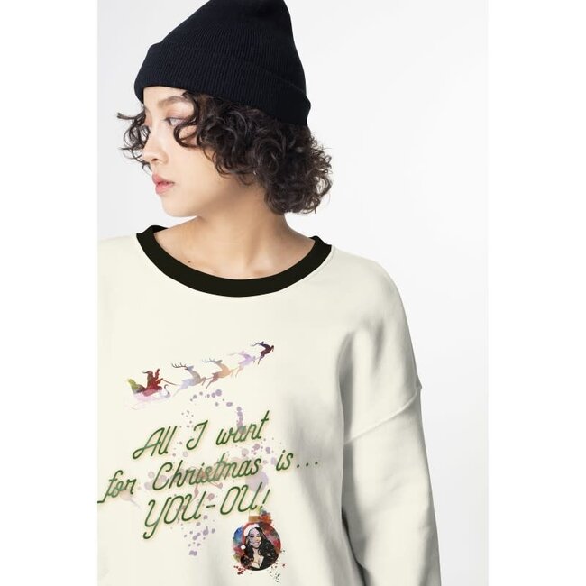 All I want for christmas - sweater paneel