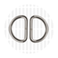 D-ring zilver