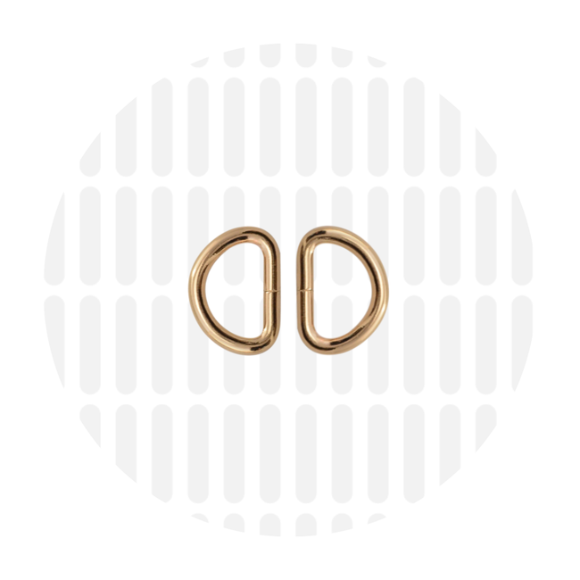 D-ring goud