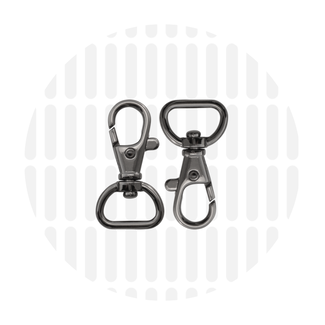 Zipper Zoo Musketon gunmetal