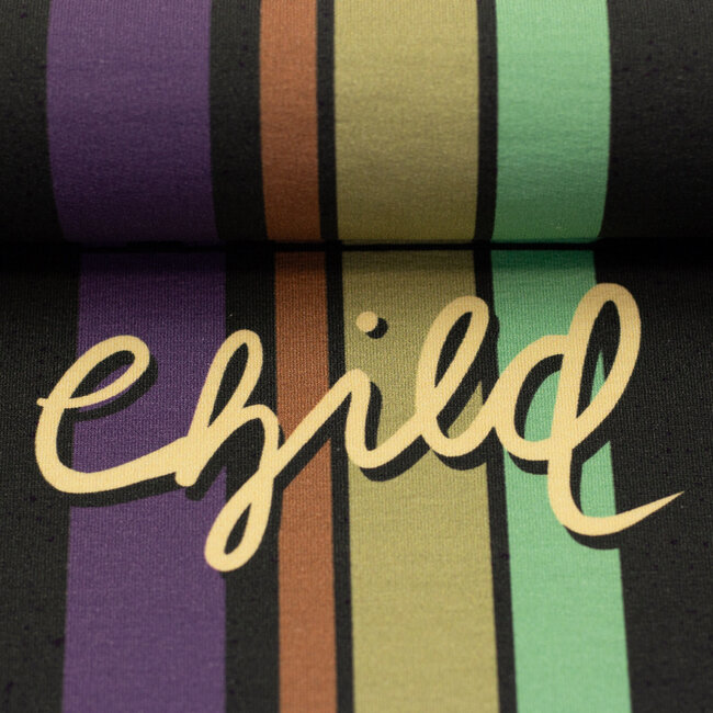 Wild child - sweater paneel 80cm