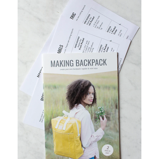 Making backpack - rugzak