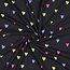 Neon hearts - jersey melange