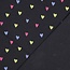 Neon hearts - jersey melange