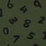 Numbers army green - jogging