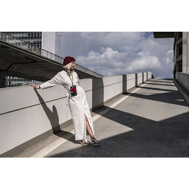 Washed corduroy - white