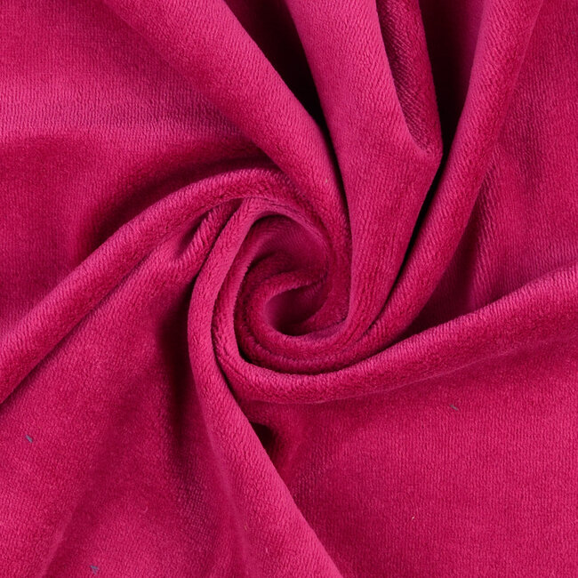 Nicky velours - fuchsia