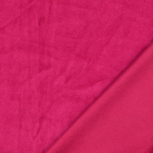 Nicky velours - fuchsia