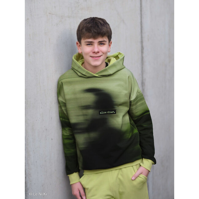 Nanni boordstof - lemon geel