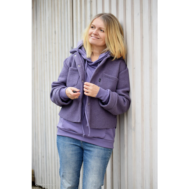 Nanni boordstof - paars