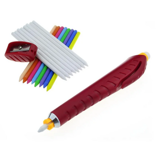 Krijtpatronenset met pennenhouder