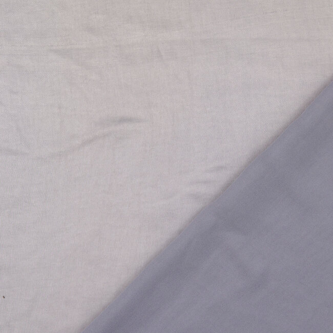 Stretch satijn - light grey