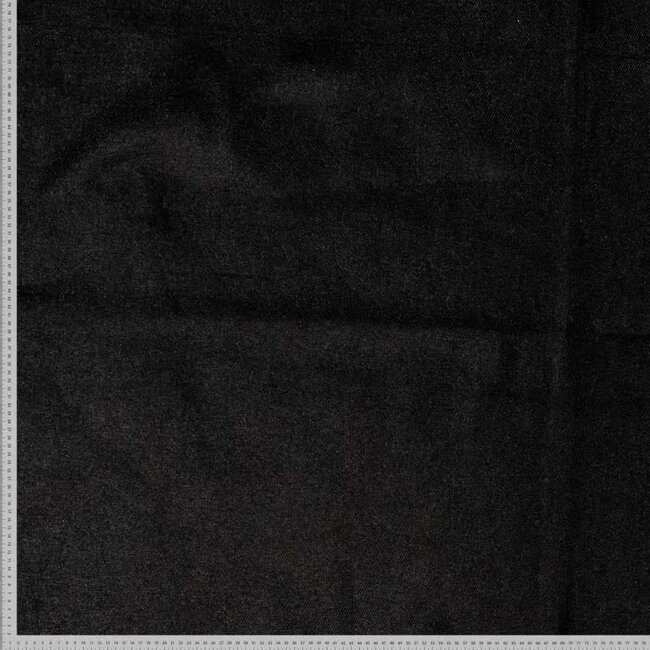 Twill washed foil - zwart