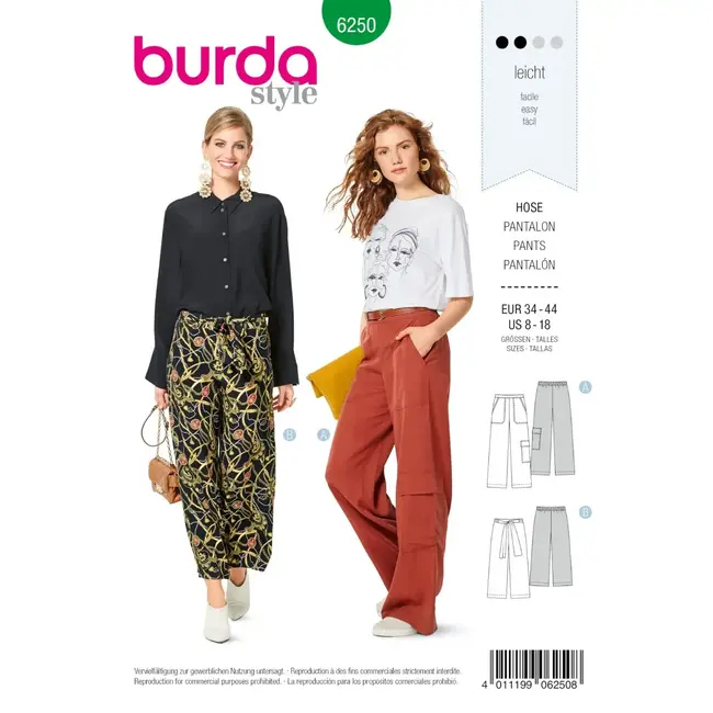 Burda losse patronen