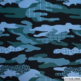 Katia Fabrics Camuflage bears - sweat