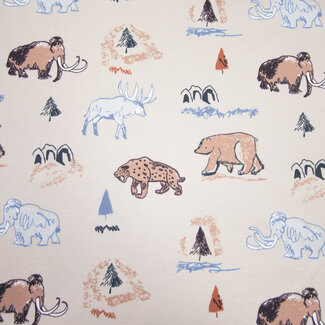 Katia Fabrics Prehistoric move - jersey