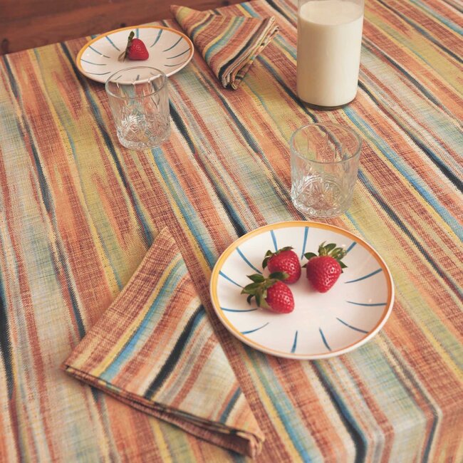 Canvas - aquarelle stripes