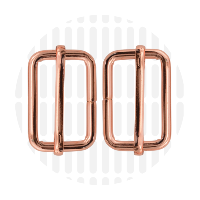 Schuifgesp rosé