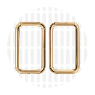 Zipper Zoo Passant goud (15 - 38 mm)