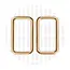 Passant goud (15 - 38 mm)