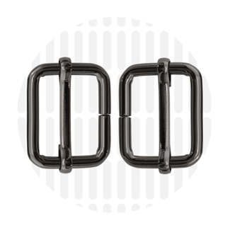 Zipper Zoo Schuifgesp gunmetal