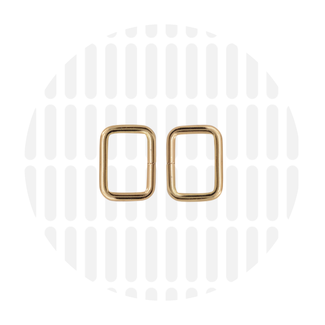 Passant goud (15 - 38 mm)