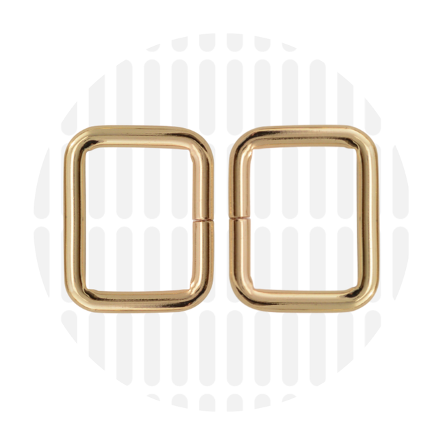 Passant goud (15 - 38 mm)