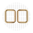 Passant goud (15 - 38 mm)