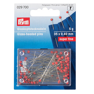Glaskopspelden super fijn 0.4mm