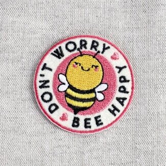 Strijkapplicatie - bee happy