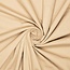Stretchkatoen peach finish - croissant