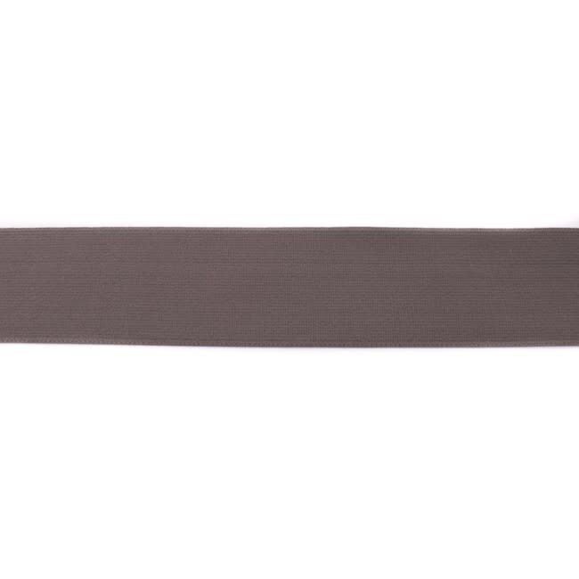 Zachte elastiek 40mm - donker taupe