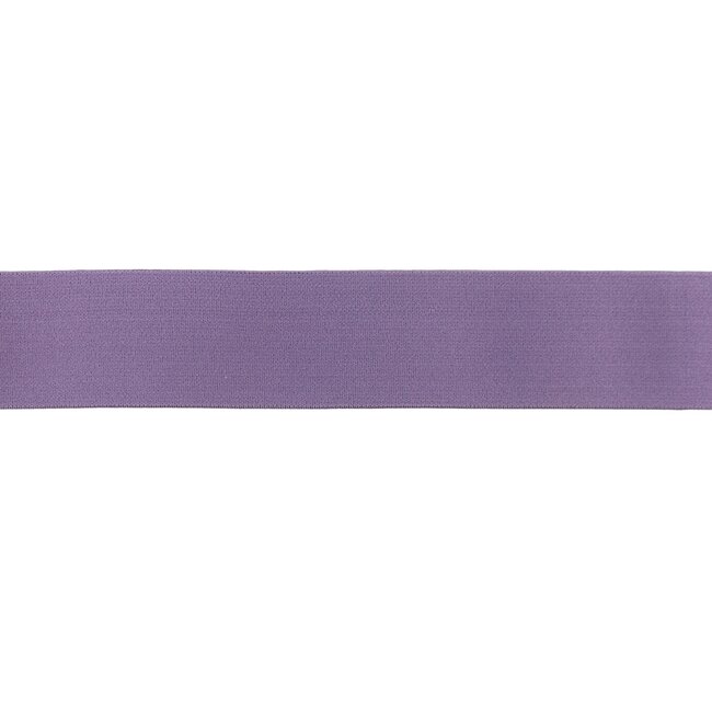 Zachte elastiek 40mm - lavendel