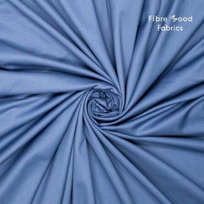 Onyx - blauw soft twill