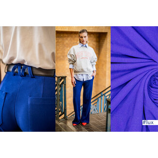 Fibremood Lux - donkerblauwe crepe