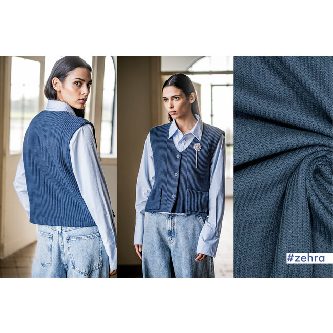 Knit co thick knitting - petrol