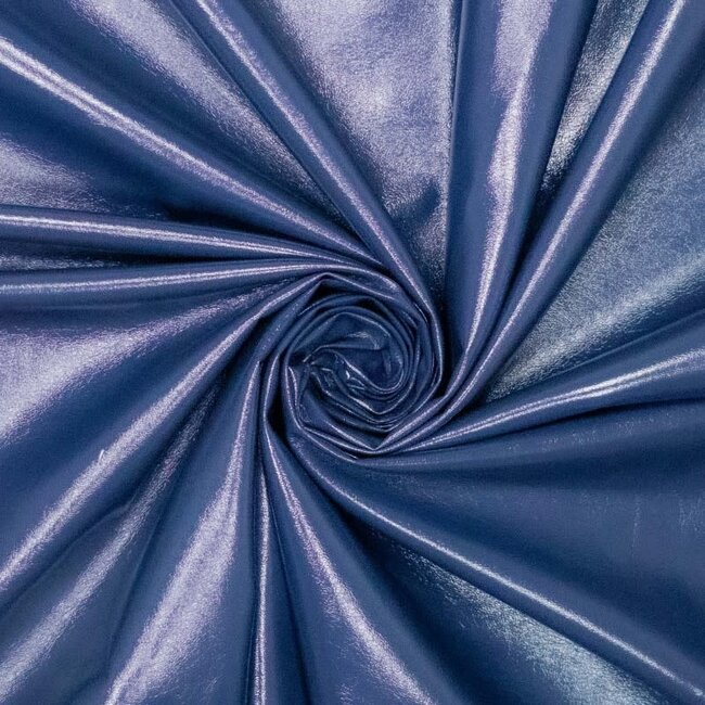 Shiny leather - marine