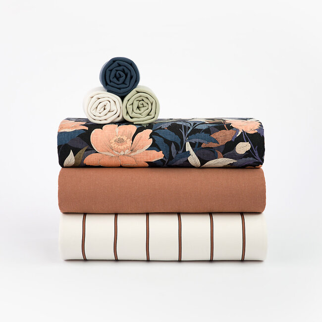 SYAS29 Duikerblauw - boordstof