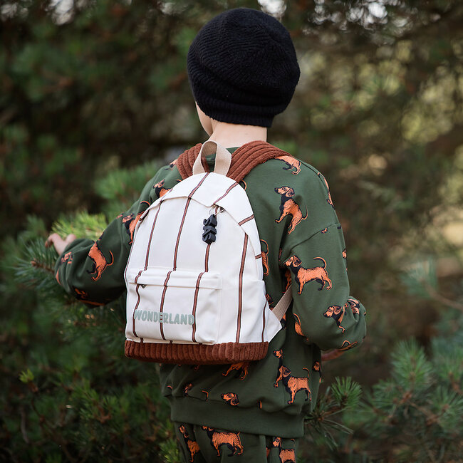 SYAS29 Corduroy brede rib - rustiekbruin