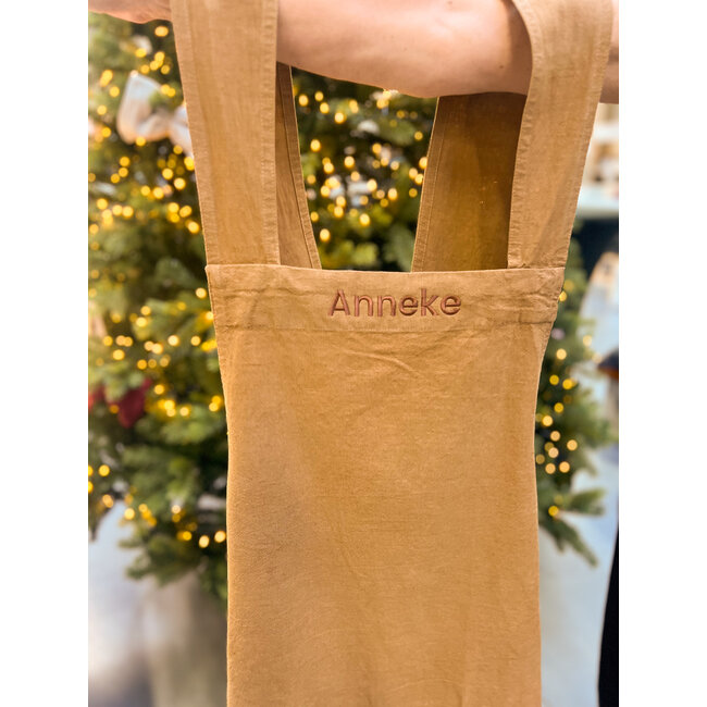 Japanse schort met borduurwerk