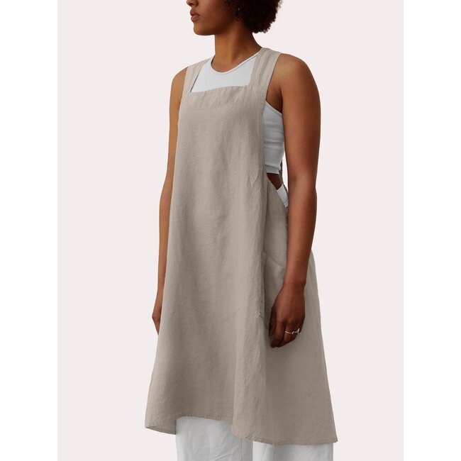 Japanse schort met borduurwerk