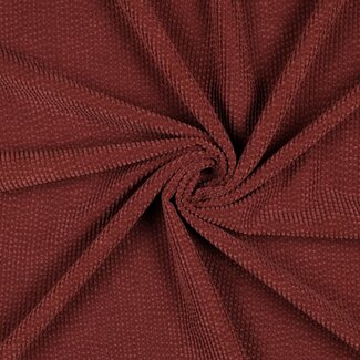 Soepele corduroy - burgundy