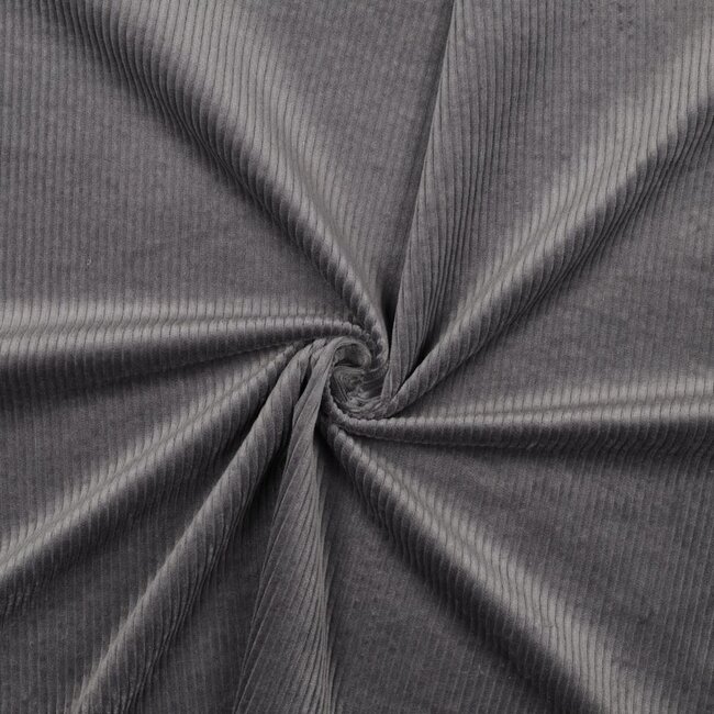 Washed corduroy stretch - grey
