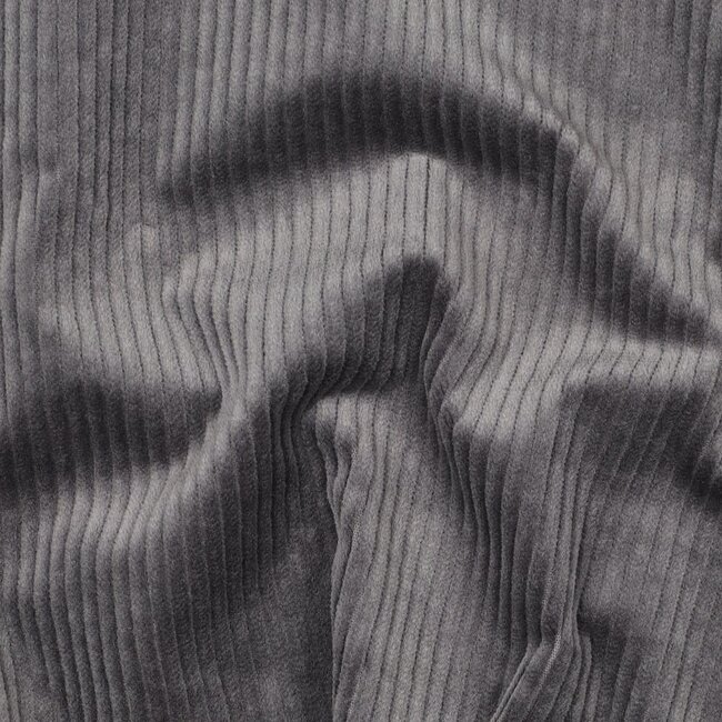 Washed corduroy stretch - grey