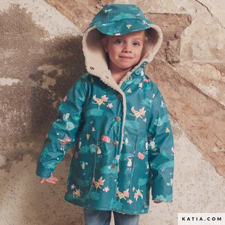 Katia Fabrics Raincoat - rain forest