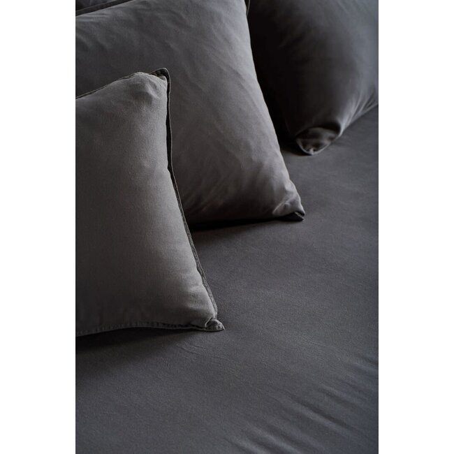Brushed satijn - grey